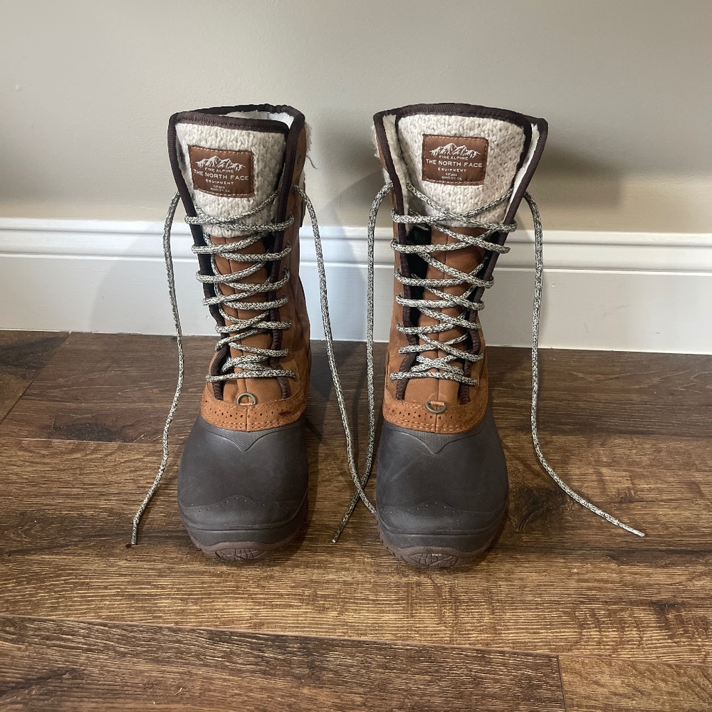 The North Face Faux Fur Lined Winter Boots – Women’s US 10.5
